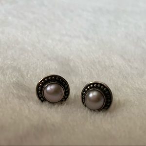 Pearl 925 silver earrings
